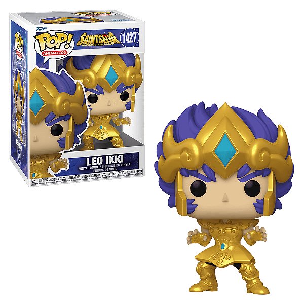 FUNKO POP SAINT SEIYA - LEO IKKI 1427 - PRONTA ENTREGA