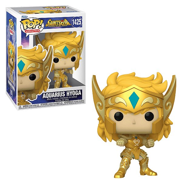 FUNKO POP SAINT SEIYA - AQUARIUS HYOGA 1425 - PRONTA ENTREGA