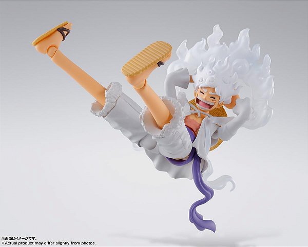 One Piece - Monkey D. Luffy - S.H.Figuarts - Gear 5 (Bandai Spirits) - PRONTA ENTREGA