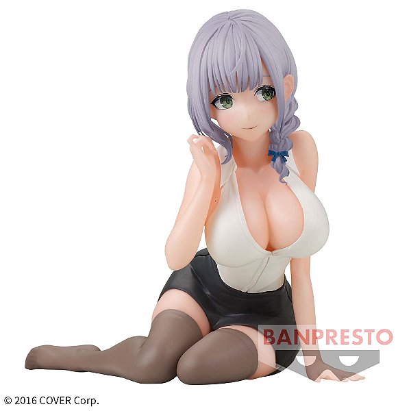 Hololive - Shirogane Noel - Relax Time - Office style ver. (Bandai Spirits) - PRONTA ENTREGA