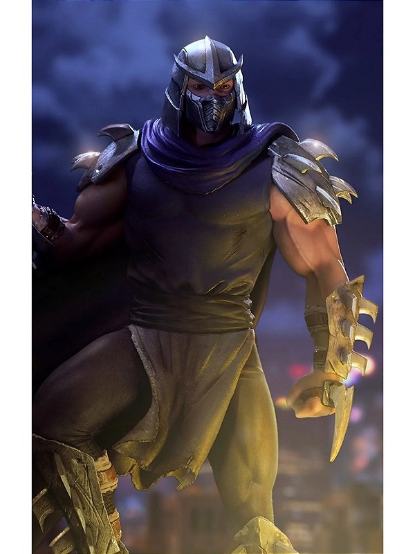 Estátua Shredder - TMNT - BDS Art Scale 1/10 - Iron Studios - PRONTA ENTREGA
