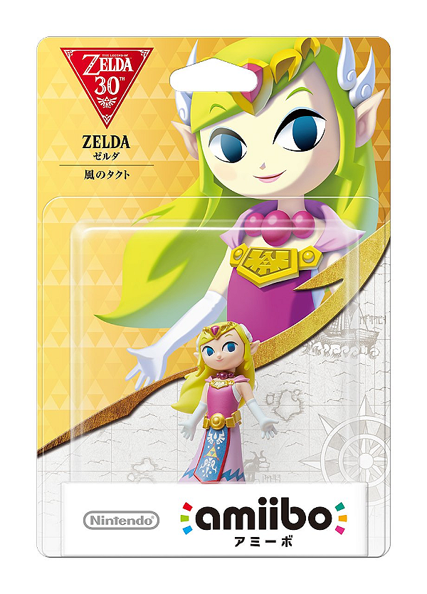 The Legend of Zelda: The Wind Waker - Princesa Zelda - Amiibo - Amiibo Zelda no Densetsu Series (Nintendo) - RESERVA