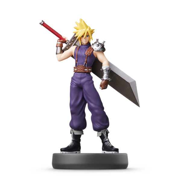 Amiibo Dairantou Smash Bros - Nintendo Cloud Strife - PRONTA ENTREGA