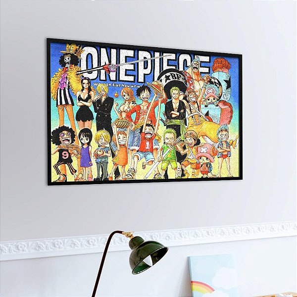 One piece - Quebra-Cabeça - 1000 peças - Size: 750x500