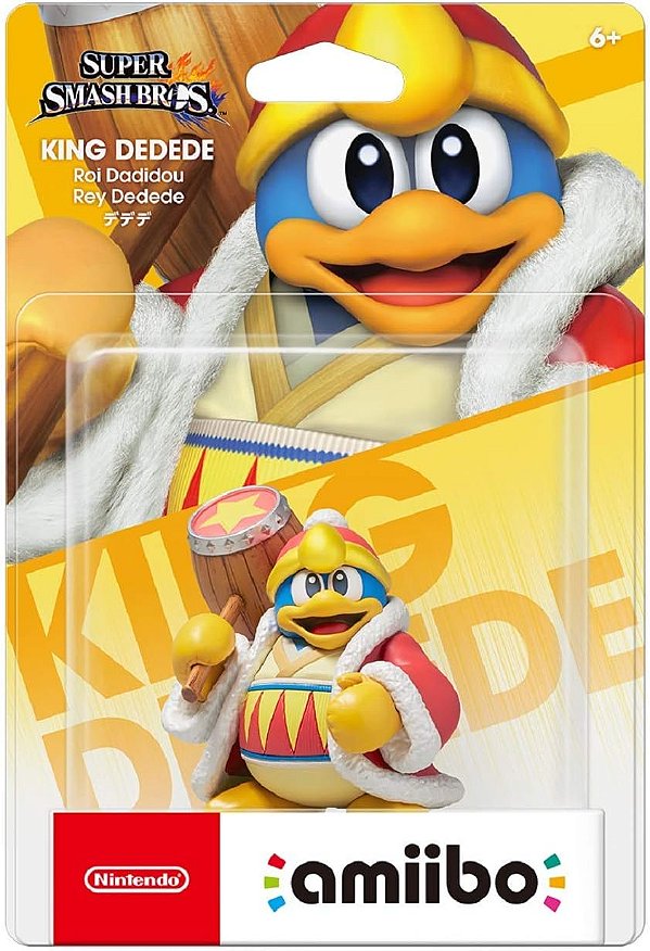 Super Smash Bros Nintendo - king Dedede - Amiibo - Amiibo Dairantou Smash Bros. Series (Nintendo) - PRONTA ENTREGA