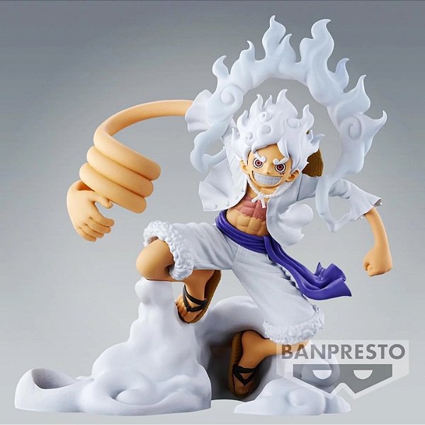 One Piece - Monkey D. Luffy - FigLife! (vol.1) - Gear 5 (Bandai Spirits) - PRONTA ENTREGA