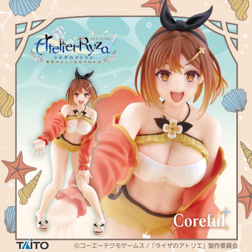 Atelier Ryza ~Tokoyami no Joou to Himitsu no Kakurega~ - Reisalin Stout - Coreful Figure - Mizugi ver. (Taito) - PRONTA ENTREGA