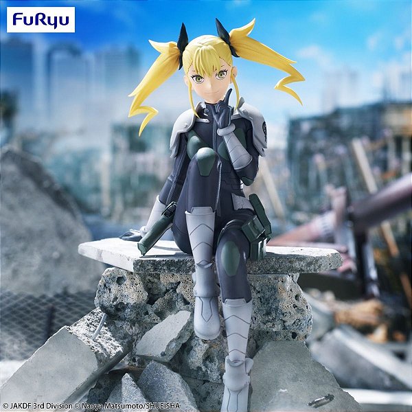 Kaijuu No. 8 - Shinomiya Kikoru - Noodle Stopper Figure (FuRyu) - PRONTA ENTREGA