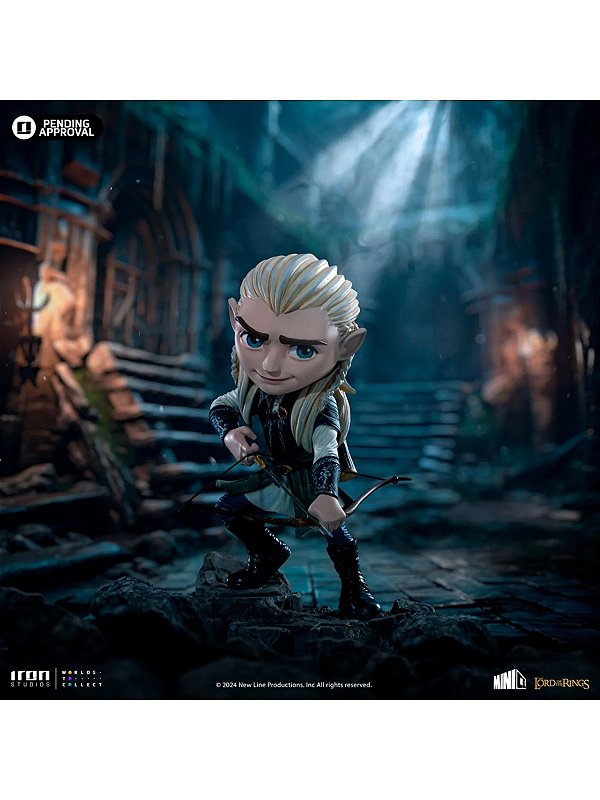 Estátua Legolas - The Lord of the Rings - MiniCo - (Iron Studios) - PRONTA ENTREGA