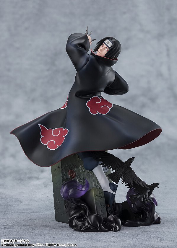Naruto Shippuuden - Itachi Uchiha - Chou Gekisen -Extra Battle- - Figuarts ZERO - The Light & Dark of the Mangekyo Sharingan (Bandai Spirits) - PRONTA ENTREGA