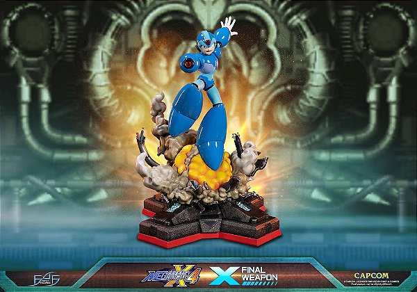 Mega Man X4 - X (Final Weapon) Standart Edition - Resina (Firts4Figures) - PRONTA ENTREGA