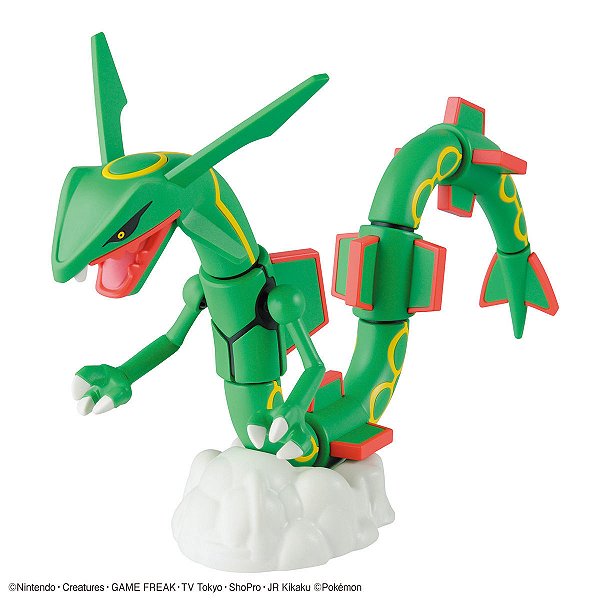 Pocket Monsters - Rayquaza - Pokémon Plamo (46) - Model Kit (Bandai Spirits) - PRONTA ENTREGA