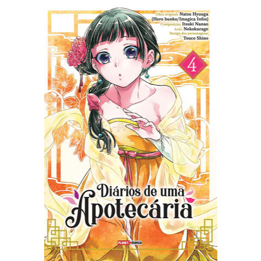 Kusuriya No Hitorigoto - Diários De Uma Apotecária - Vol. 04 - Panini - Lacrado