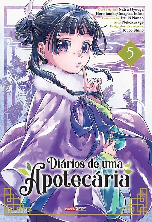 Diários De Uma Apotecária (Kusuriya no Hitorigoto) - Vol. 05 - Panini - Lacrado - Novo