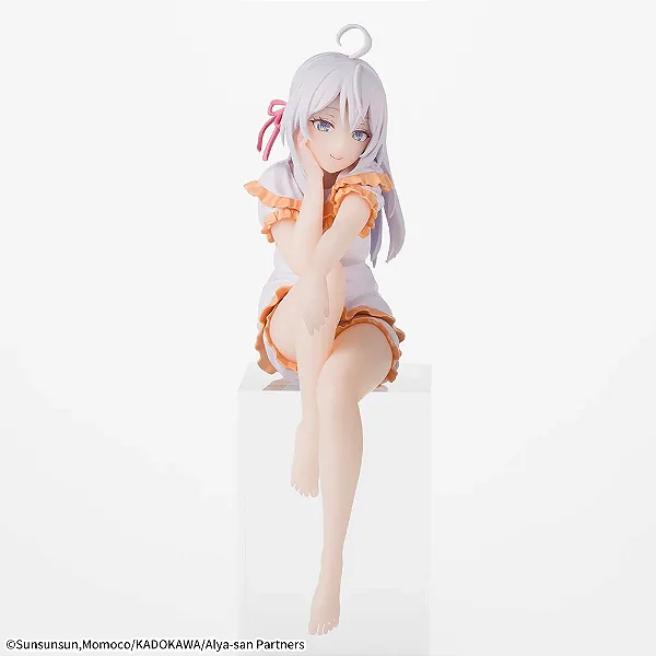 Tokidoki Bosotto Russia-go de Dereru Tonari no Alya-san - Alisa Mikhailovna Kujou - Premium Chokonose Figure - Pajamas (SEGA) - RESERVA