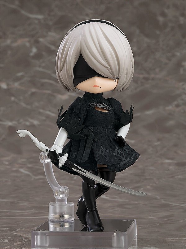 NieR:Automata Ver1.1a - YoRHa No. 2 Type B (2B) - Nendoroid Doll (Good Smile Company) - PRONTA ENTREGA