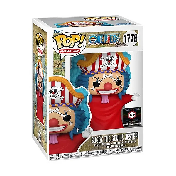 Funko Pop! - One Piece - Buggy The Genius Jester - #1778 - PRONTA ENTREGA