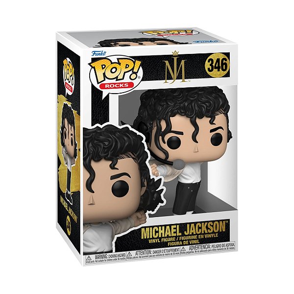 Funko Pop! - Michael Jackson - #346 - PRONTA ENTREGA