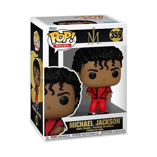 Funko Pop! - Michael Jackson - #359 - PRONTA ENTREGA
