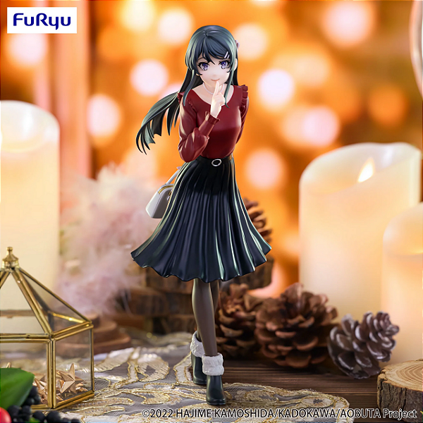 Seishun Buta Yarou wa Bunny Girl Senpai no Yume wo Minai - Sakurajima Mai - Trio-Try-iT Figure - Winter Coord ver. (FuRyu) - RESERVA