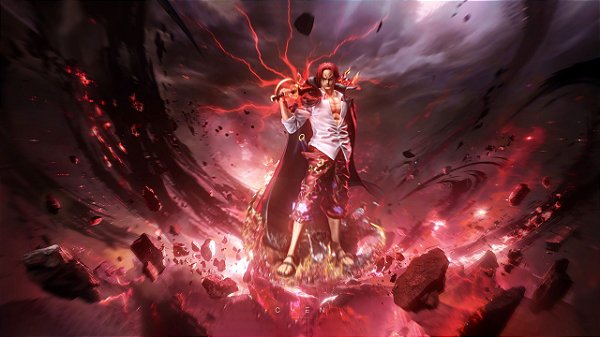 LX Studio - One Piece - Yonko 2.0 - Red-Haired Shanks (RESINA) - RESERVA