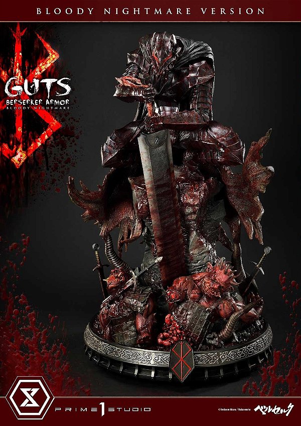 Prime 1 Studio - Berserk - Bloody Nightmare Version - Guts Berserker Armor  (RESINA) - RESERVA