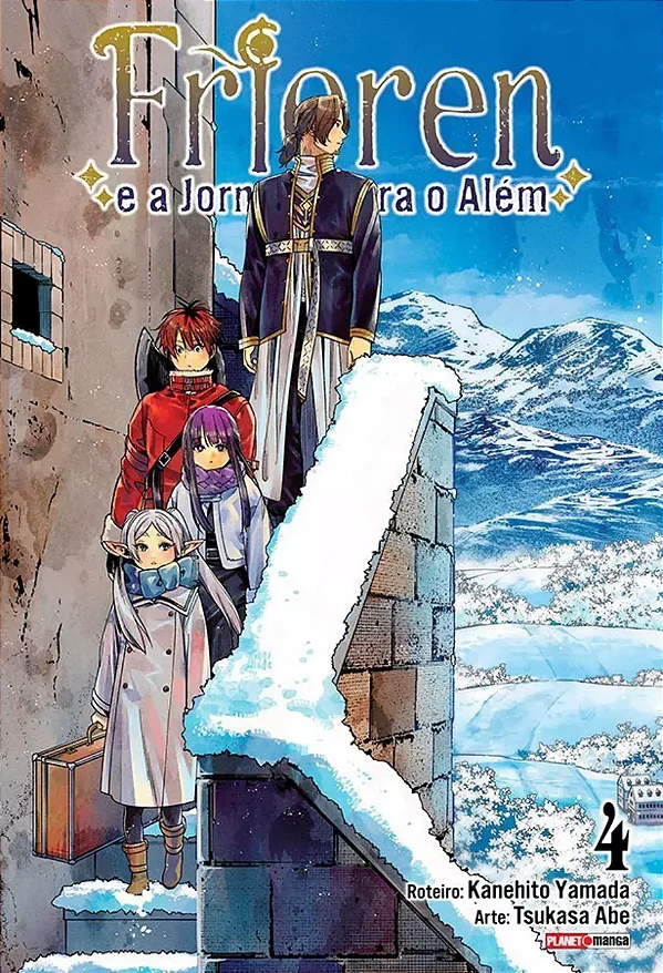Mangá Frieren e a Jornada Para o Além - Vol. 04 - Panini - Lacrado - Novo