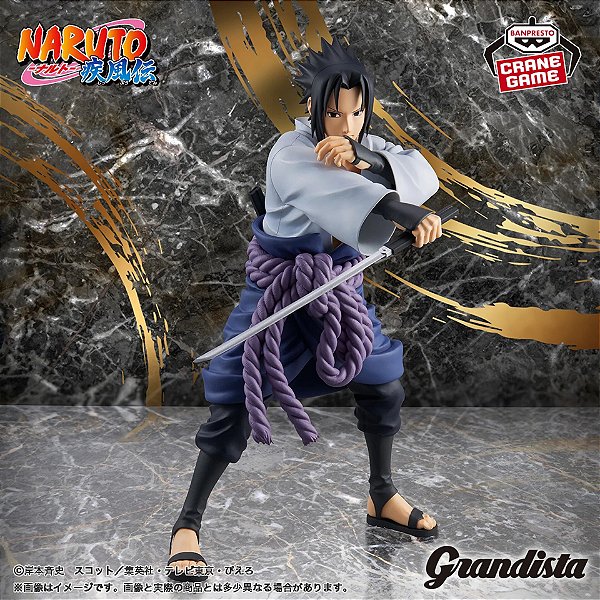 Naruto Shippuuden - Uchiha Sasuke - Grandista (Bandai Spirits) - PRONTA ENTREGA