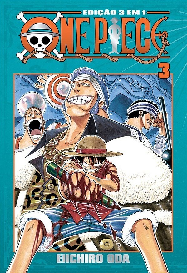 One Piece (3 em 1) - Vol. 03 - Panini - Lacrado