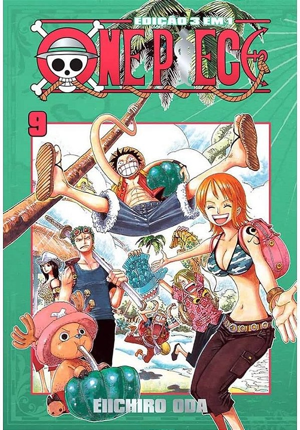 One Piece (3 em 1) - Vol. 09 - Panini - Lacrado