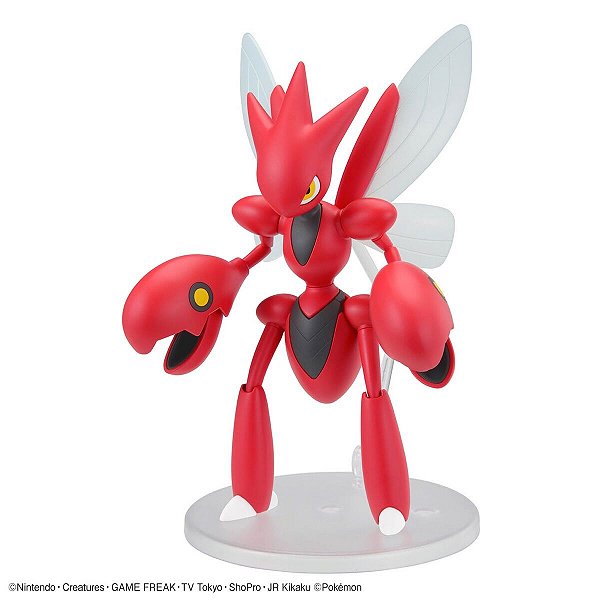 Pokemon - Scizor- Pokémon Plamo Model Kit (55) (Bandai Spirits) - RESERVA