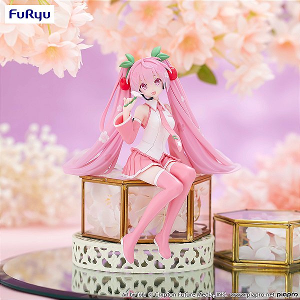 Piapro Characters - Hatsune Miku - Noodle Stopper Figure - Sakura, 2024 Ver. (FuRyu) - PRONTA ENTREGA