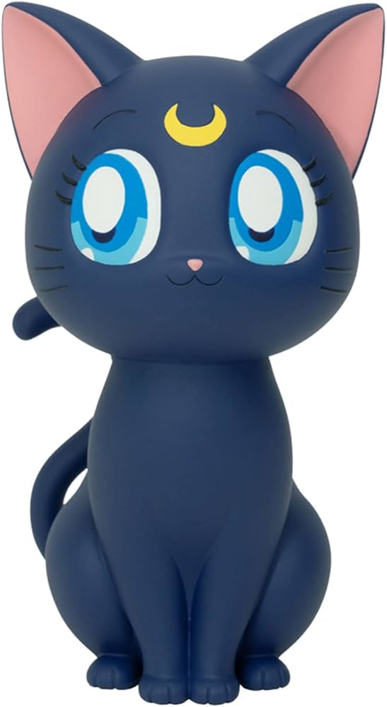 Gekijouban Bishoujo Senshi Sailor Moon Cosmos - Luna - Sofubi Figure - Sofvimates (Bandai Spirits) - PRONTA ENTREGA