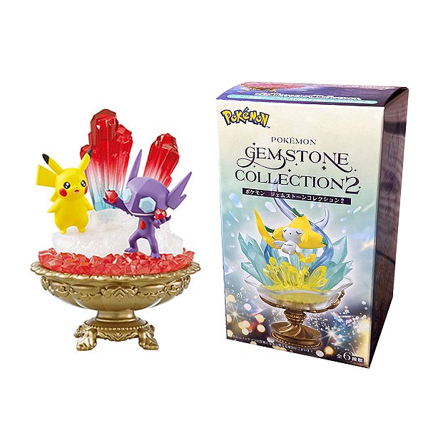 Pokémon - Pikachu - Sableye - Pokémon Gemstone Collection 2 (1) (Re-Ment) - PRONTA ENTREGA