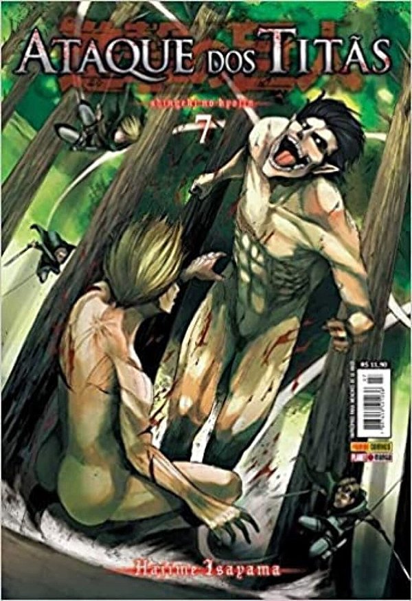 Ataque dos Titãs - Vol. 07 - Panini - Lacrado
