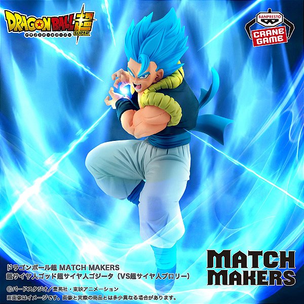 Dragon Ball Super Broly - Gogeta SSGSS - Match Makers (Bandai Spirits) - PRONTA ENTREGA