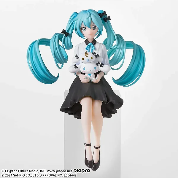 Cinnamoroll - Piapro Characters - Hatsune Miku - Milk - Hatsune Miku x Cinnamoroll - Premium Chokonose Figure - Sumashi