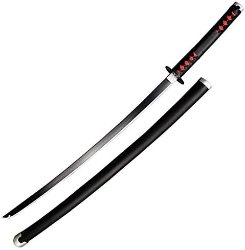 Espada Katana Metal Sem Fio - Demon Slayer - Tanjiro Kamado - Cosplay Coleção
