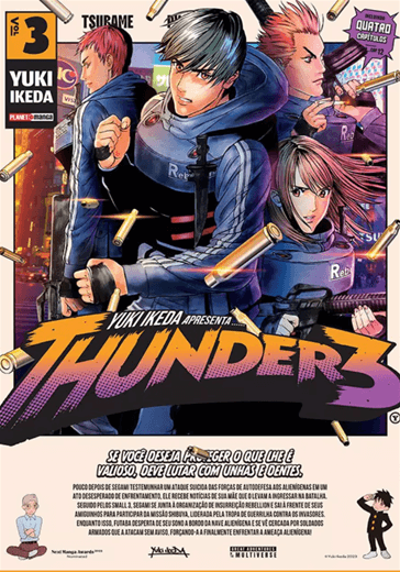 Thunder 3 - Vol. 03 - Panini - Lacrado