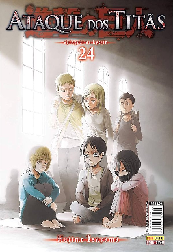 Ataque dos Titãs - Vol. 24 - Panini - Lacrado