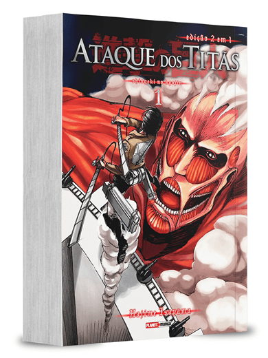 Ataque dos Titãs (2 Em 1) - Vol. 01 - Panini - Lacrado