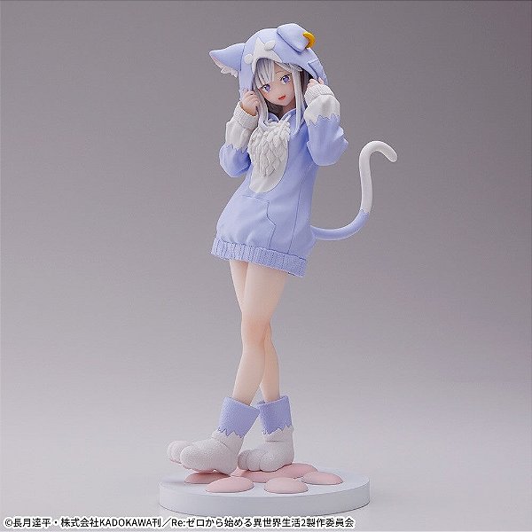 Re:Zero kara Hajimeru Isekai Seikatsu - Emilia - Luminasta - Mofumofu Puck (SEGA) - **SEM CAIXA**