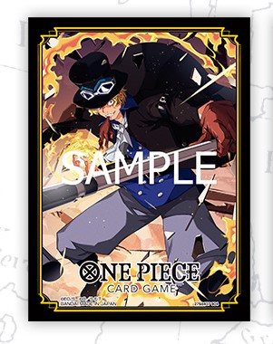 Official Card Sleeve TCG One Piece - Sabo SAMPLE - PRONTA ENTREGA