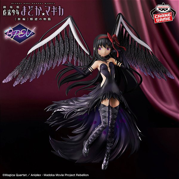 Gekijouban Mahou Shoujo Madoka★Magica: Hangyaku no Monogatari - Akuma Homura - Banpresto Evolve (Bandai Spirits) - PRONTA ENTREGA