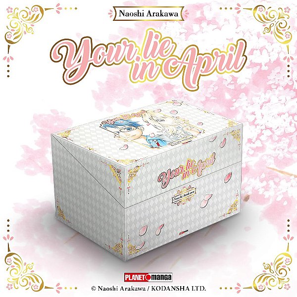 Box Your Lie In April - Vols. 1 Ao 11 - Panini - Lacrado