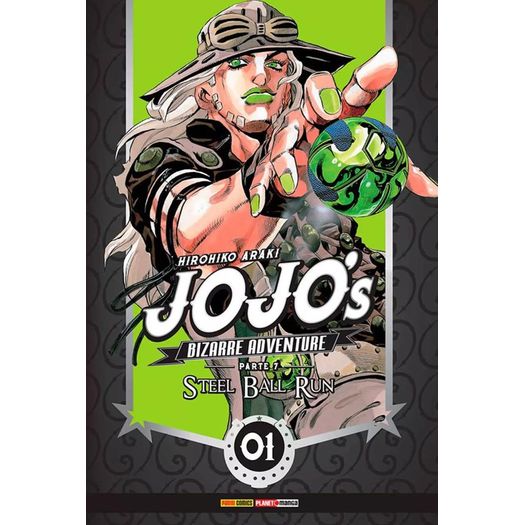 Jojo's Bizarre Adventure - Parte 7: Steel Ball Run - Vol. 01 - Panini - Lacrado