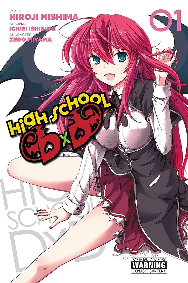 High School DXD - Vol. 01 - Panini - Lacrado