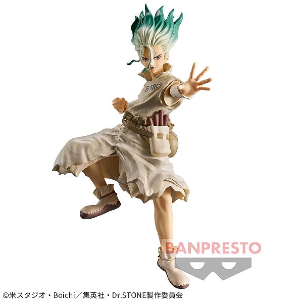 Dr. Stone - Ishigami Senkuu - Figure of Stone World: Zoukei no Kagaku - II (Bandai Spirits) - PRONTA ENTREGA