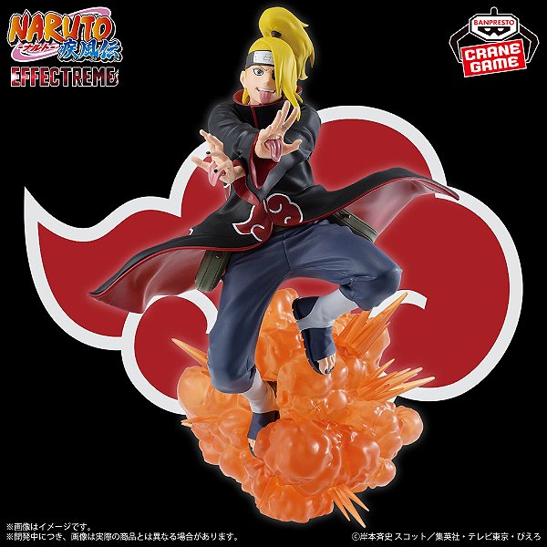 Naruto Shippuuden - Deidara - Effectreme (Bandai Spirits) - PRONTA ENTREGA