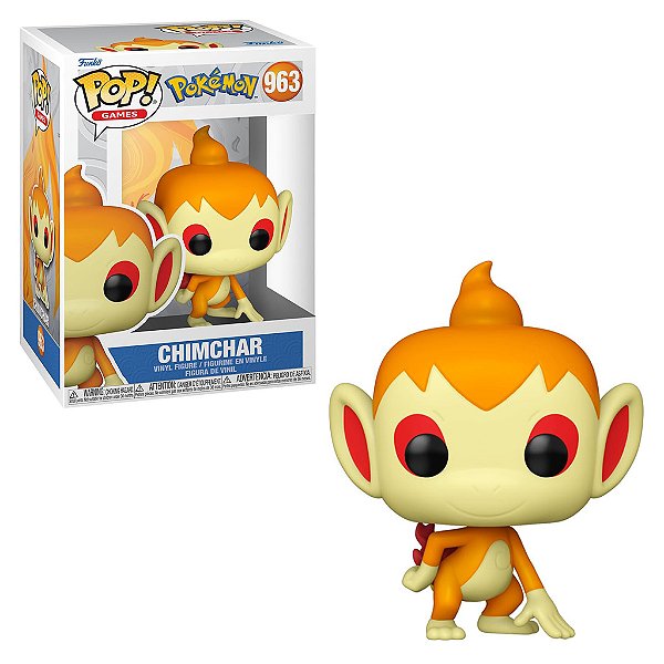 Funko Pop - Pokémon - Chimchar #963 - PRONTA ENTREGA